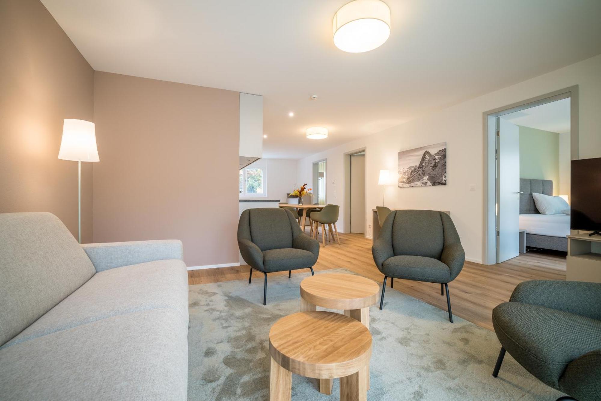 Modern City Apartments Interlaken Bilik gambar